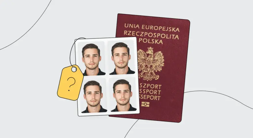 Zdjęcie do paszportu i polski paszport. Sprawdź nasz photoaid cennik, aby dowiedzieć się, ile kosztują zdjęcia.