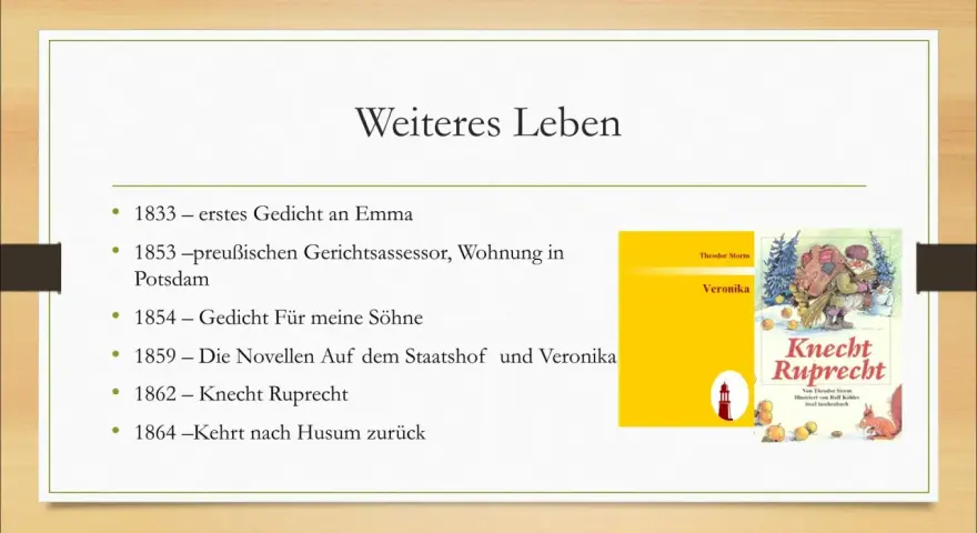 Theodor Storms berühmtestes Gedicht: Analyse & Bedeutung