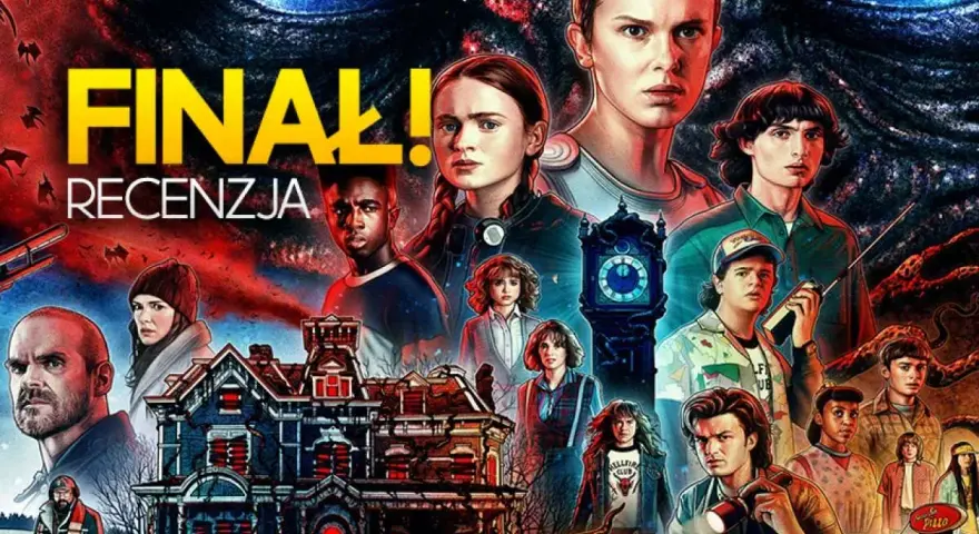 Finalna recenzja Stranger Things 4! Bohaterowie, nawiedzony dom i złowieszcze oko w tle.