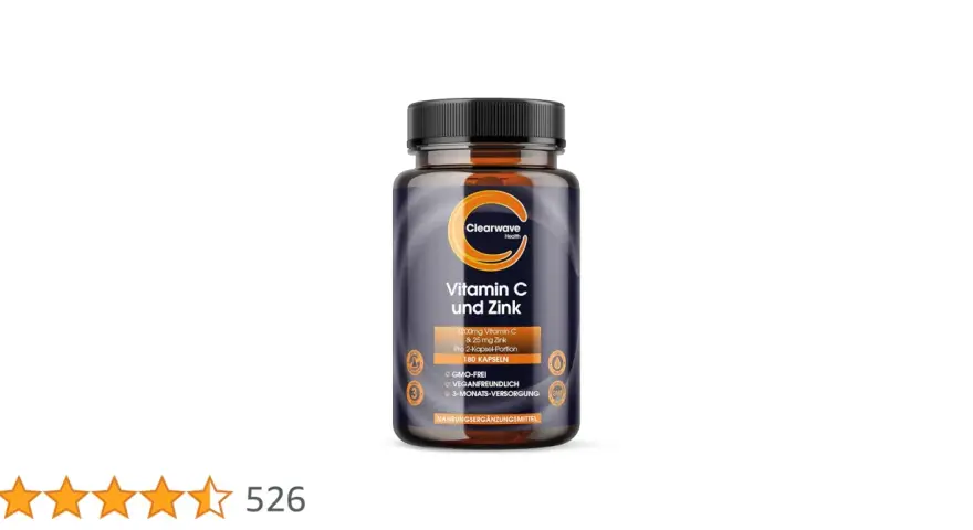 Zink und Vitamin C zusammen einnehmen: Stärkung des Immunsystems und mehr