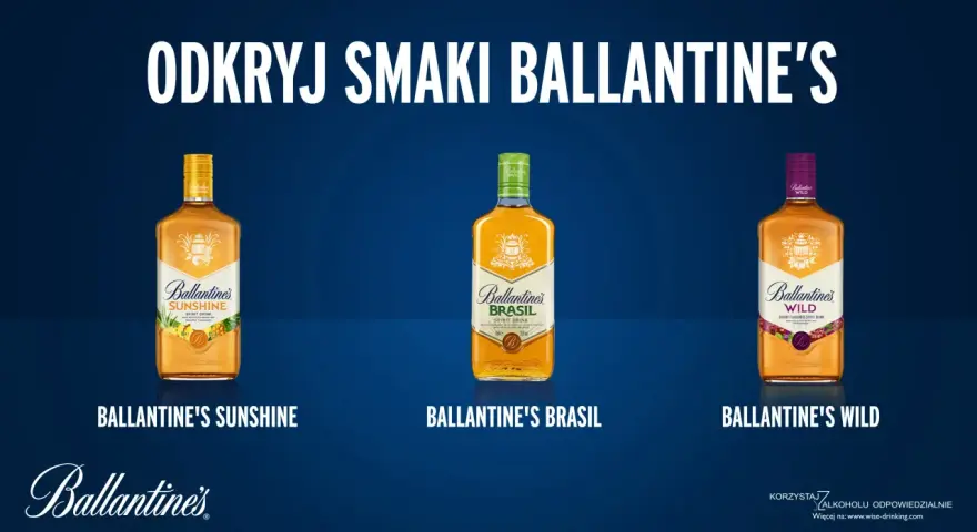 Odkryj smaki Ballantines: Sunshine, Brasil i Wild. Czy to dobra whisky? Sprawdź sam!