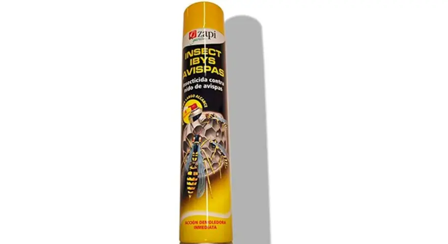 Aerosol Zapi para eliminar avispas y sus nidos. Un eficaz repelente natural avispas con acción inmediata.