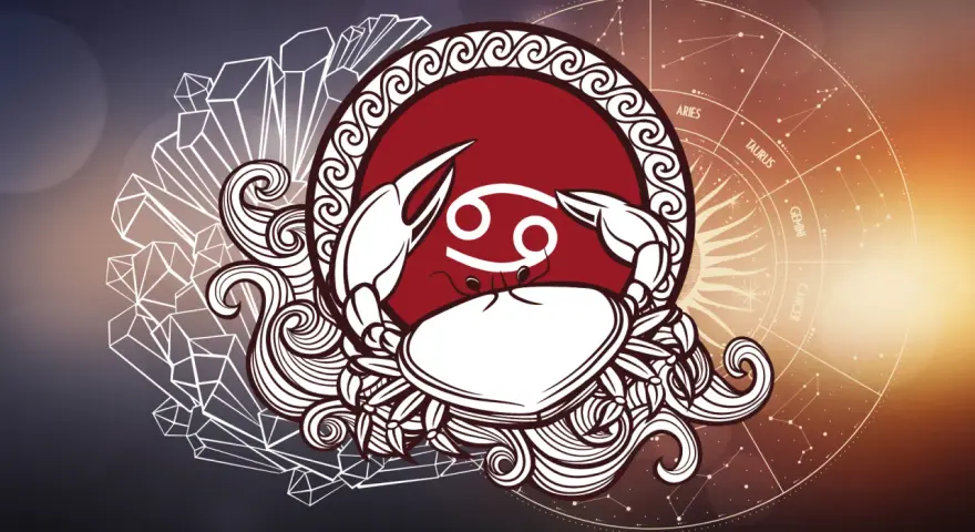 Symbol Raka, krab i koło zodiaku. Poznaj ryby znak zodiaku charakterystyka i ich cechy.