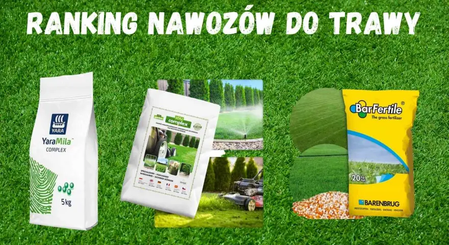 Ranking nawozów do trawy: YaraMila Complex, Barenbrug BarFertile. Wybierz najlepszy nawóz do trawy dla swojego ogrodu.