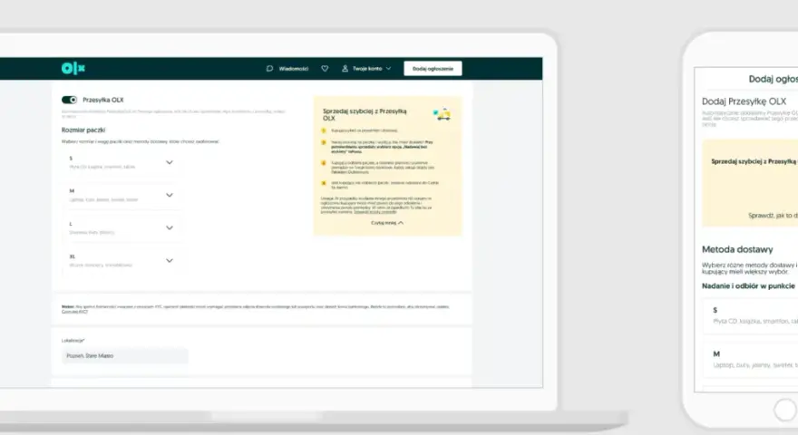 Jak dodać przesyłkę do ogłoszenia OLX i uniknąć problemów z wysyłką
