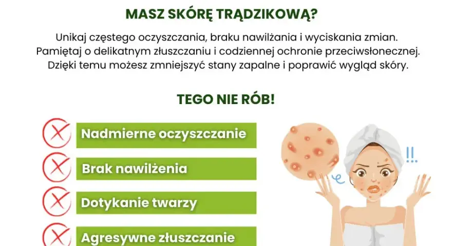 Jak dbać o cerę trądzikową? Skuteczny plan i błędy do unikania