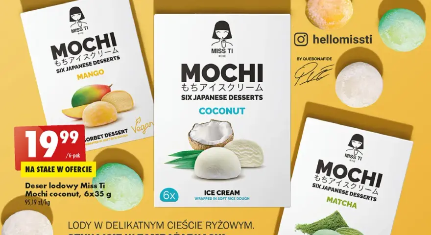 Ile kosztują lody mochi? Ceny w Polsce, które zaskoczą każdego