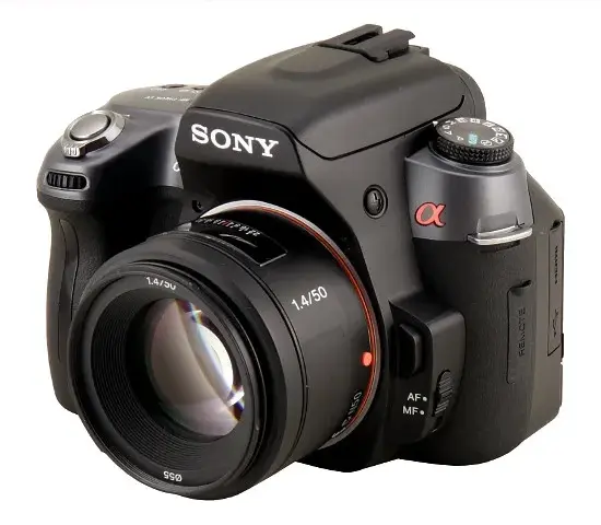 Lustrzanka Sony A550 - wyjątkowe możliwości i niezawodność w fotografii