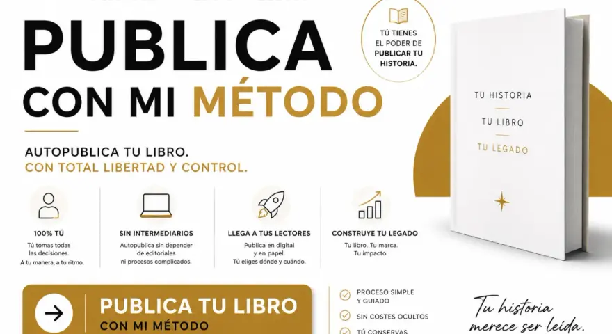 Guía para publicar tu libro: autopublica con libertad, sin intermediarios, llega a lectores y construye tu legado. ¡Tu historia merece ser leída!