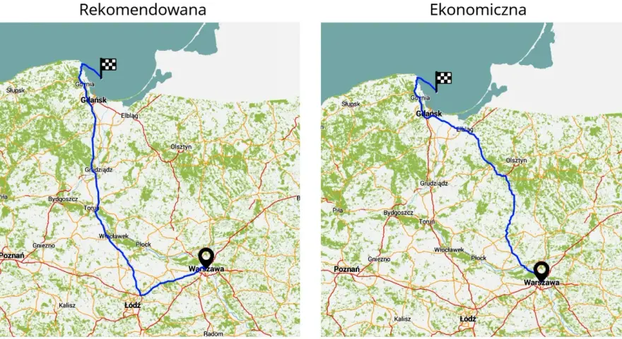 Najlepsza trasa do Kołobrzegu z Warszawy – uniknij korków i stresu