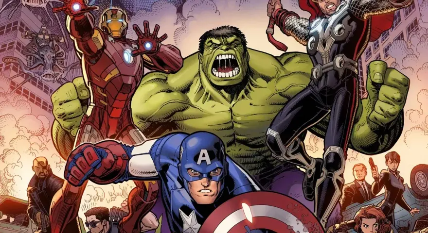 Avengers w akcji: Iron Man, Hulk, Thor, Kapitan Ameryka, Czarna Wdowa i inni. Tyle komiksów Marvela, tyle historii!