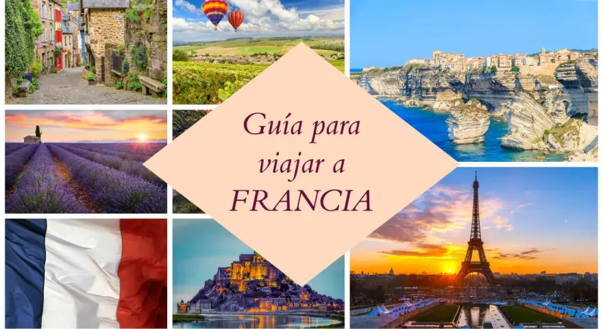 Imágenes de pueblos pintorescos, campos de lavanda, la Torre Eiffel y la costa de Francia. ¡Descubre las mejores estaciones para viajar a Francia!