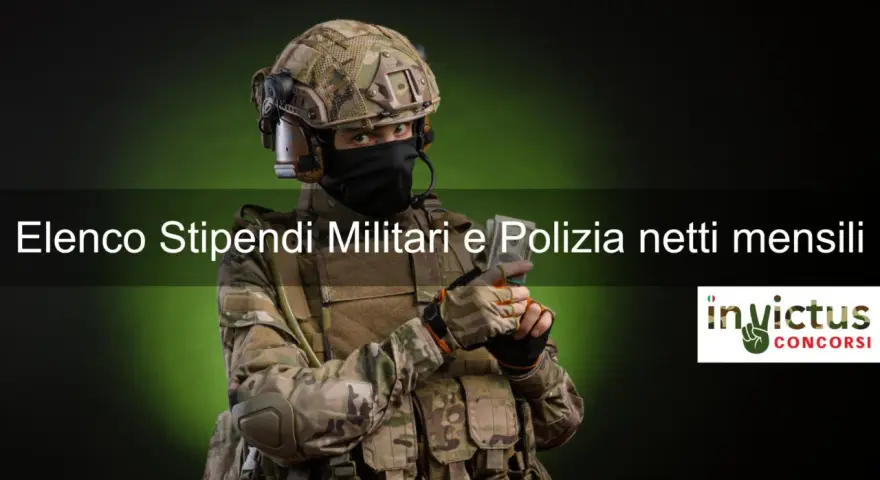 Un militare con equipaggiamento tattico conta banconote. L'immagine illustra l'elenco stipendi militari e polizia, un tema di interesse per chi considera il volontariato nell'esercito.