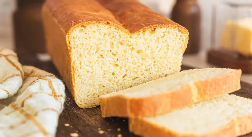 Frisch gebackenes Toastbrot, perfekt zum toasten. Selbstgemacht schmeckt es am besten!