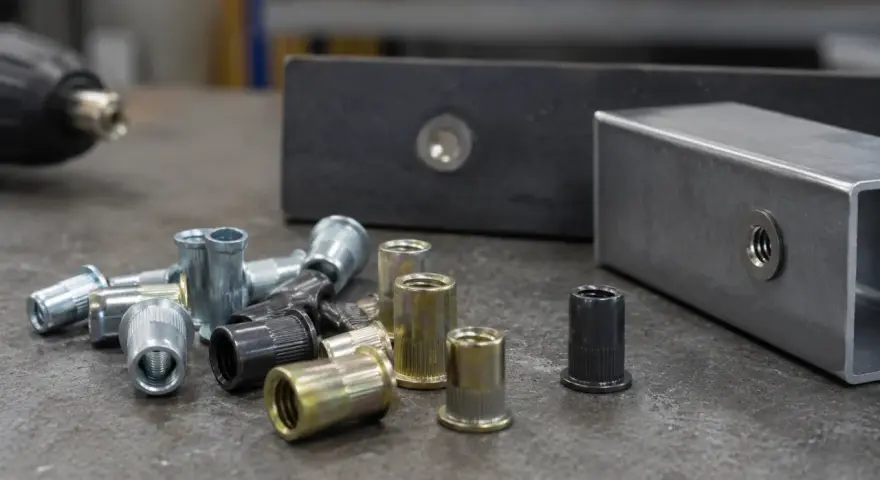 Jak dobrać nitonakrętkę do materiału? Stal, aluminium czy stal nierdzewna w zastosowaniach budowlanych