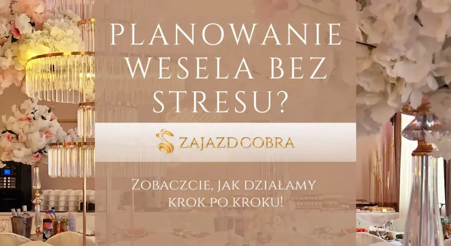 Planowanie wesela bez stresu? Zobaczcie, jak działamy krok po kroku! Eleganckie dekoracje i słodkości czekają.