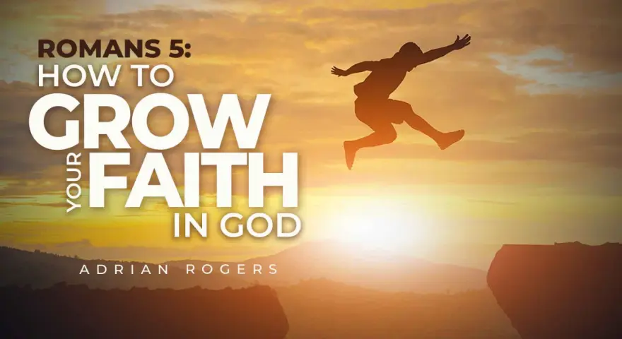 Silhouette of a person leaping across a chasm at sunset, symbolizing the journey of growing your relationship with God.