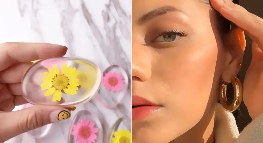 Jak używać gąbki do makijażu? Zobacz, jak delikatnie rozprowadzić podkład, by uzyskać naturalny efekt.