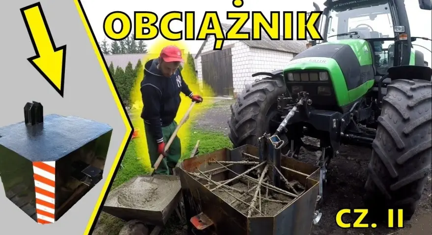 Jak zrobić obciążniki do ciągnika? Oszczędź i zwiększ moc!