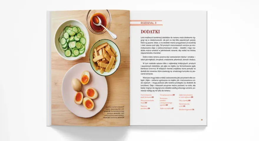 Dodatki do ramen: marynowane jajka, ogórek, pędy bambusa i sos. Idealne dopełnienie każdego ramen przepis.