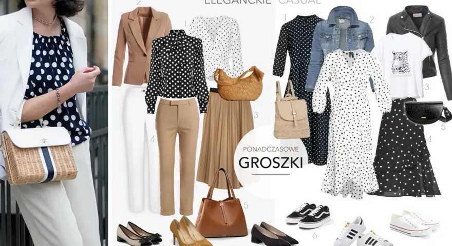 Czy groszki są modne? Odkryj, jak nosić ten ponadczasowy wzór