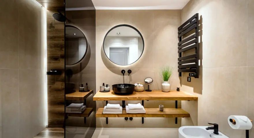 Lámpara baño techo: Guía 2026 de seguridad IP44 y estilo LED