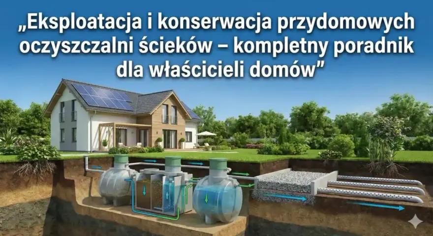 Przydomowa oczyszczalnia: Opróżnianie, kontrole, kary co musisz wiedzieć?