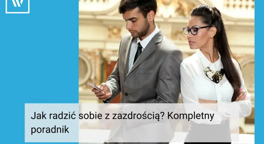 Para w garniturach, ona z założonymi rękami, on z telefonem. Czy to początek historii o zespole Otella i zazdrości?