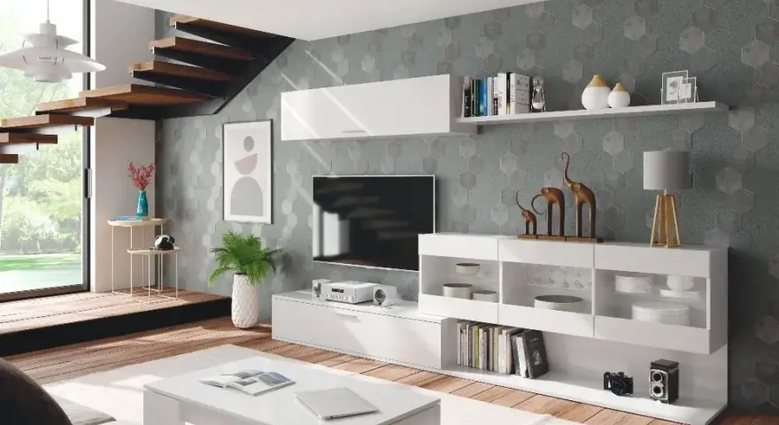 Muebles de salón Conforama: ¿Cómo lograr un espacio de revista?