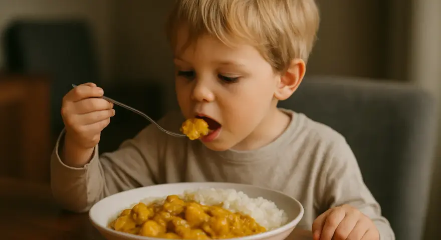 Curry dla dziecka: Kiedy i jak bezpiecznie wprowadzić orientalne smaki?