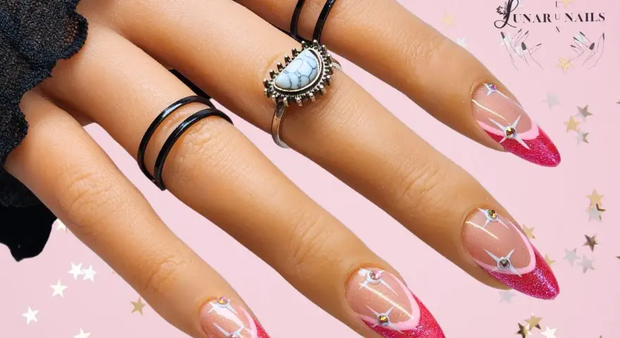 Nägel French Rosa Glitzer: Dein Guide für elegante Trend-Looks