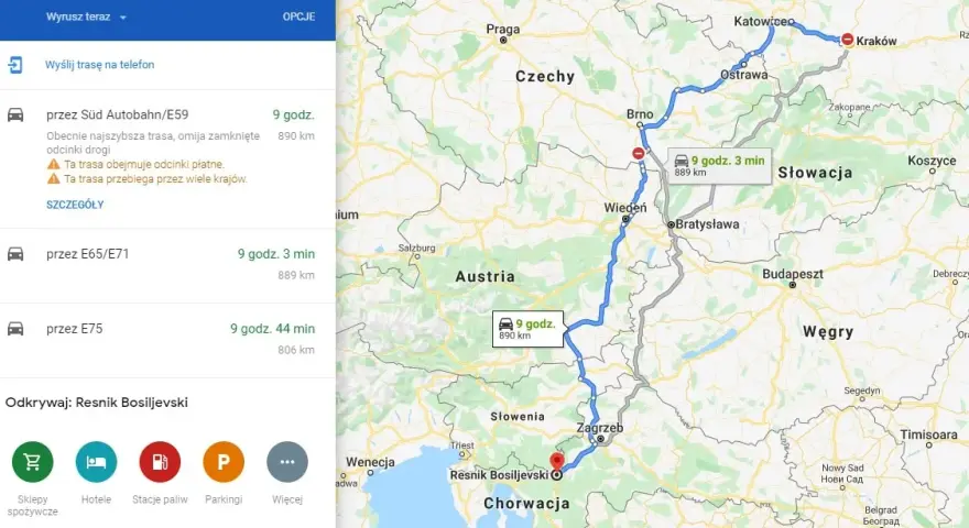 Ile jedzie autokar do Chorwacji? Sprawdź czas podróży i trasy