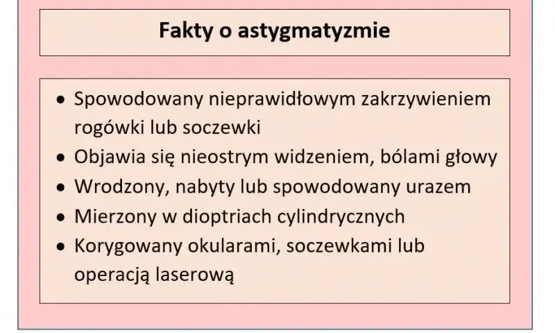 Astygmatyzm: Czy zniknie sam? Trwała korekcja i fakty medyczne