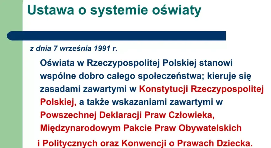 Prawo oświatowe: Kluczowe ustawy i rozporządzenia dla polskiej edukacji