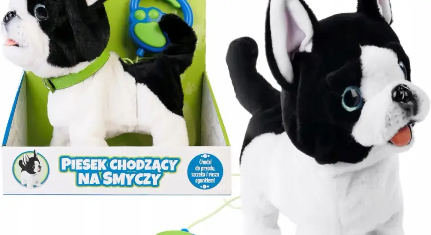 Mopsik zabawka – idealny wybór dla malucha, który rozweseli dziecko