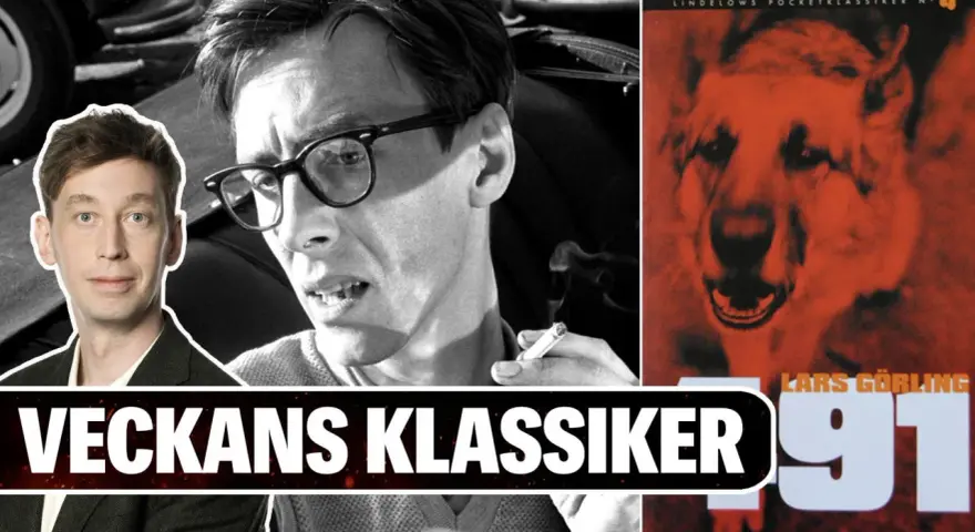 Veckans klassiker: Lars Görlings 491 bok, en pocketklassiker med en skrämmande hund.