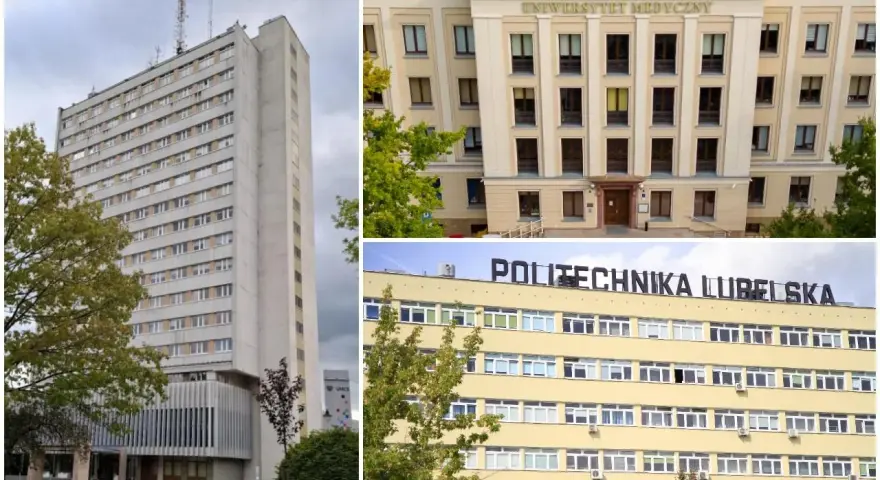 Budynki uczelni w Lublinie: Uniwersytet Medyczny i Politechnika Lubelska. Idealne miejsca na studia!