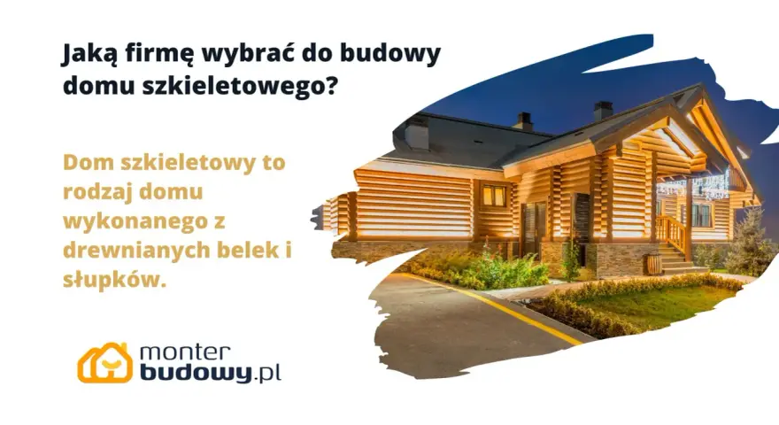 Szukasz firmy do budowy domu szkieletowego? Zobacz ten piękny, drewniany dom.