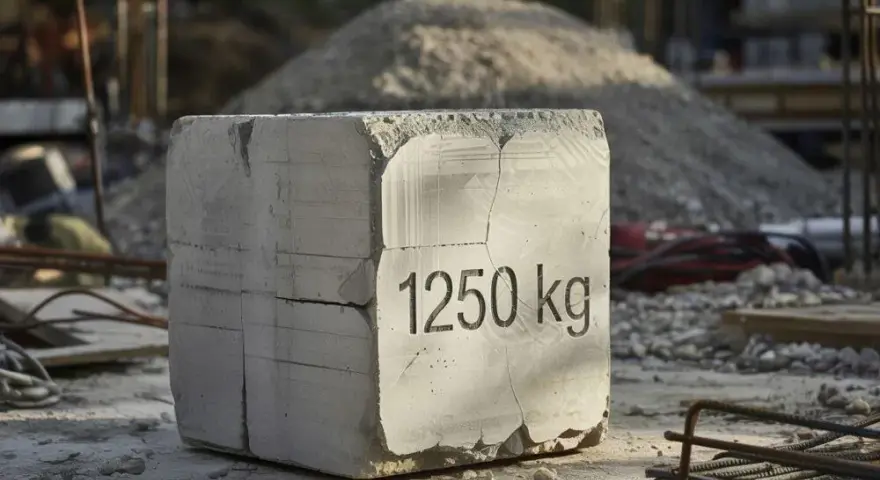 Kubik betonu: ile to m³? Waga, cena, obliczenia i błędy