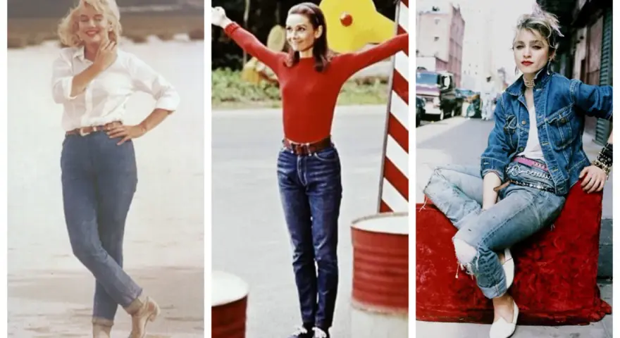 Marilyn Monroe, Audrey Hepburn e Madonna: tre icone che hanno segnato la storia del pantalone, rendendolo un capo intramontabile.