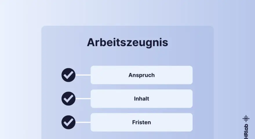 Checkliste für das Arbeitszeugnis: Anspruch, Inhalt und Fristen. So fordern Sie Ihr Arbeitszeugnis richtig an.