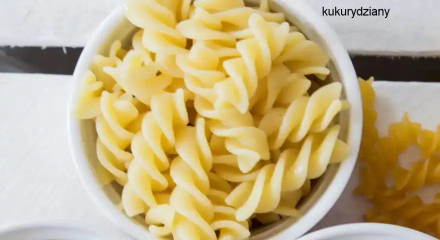 Gotowy makaron bezglutenowy przepis na pyszne fusilli kukurydziane. Idealny dla alergików i nie tylko!
