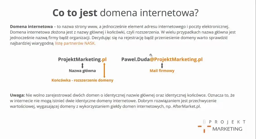 Idealna domena internetowa: 5 zasad, rozszerzenia i błędy do uniknięcia.