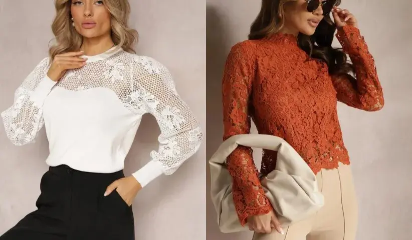 Co ubrać do koronkowej bluzki, aby wyglądać stylowo i modnie