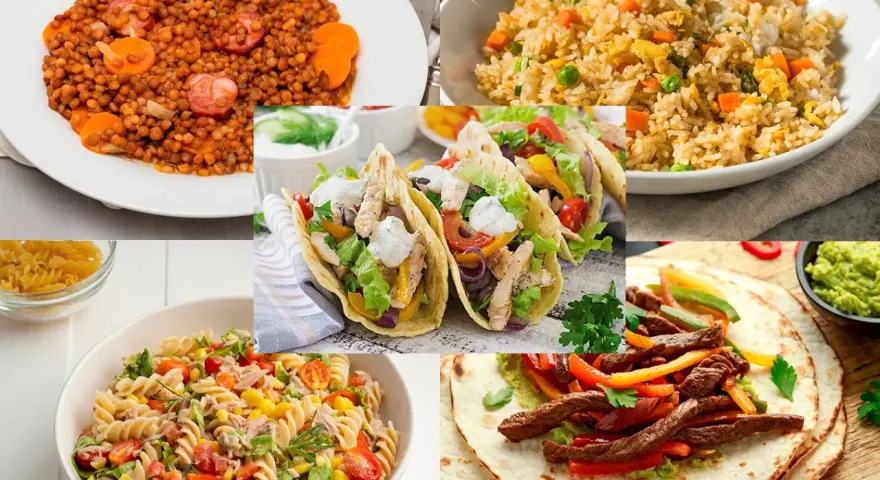 ¿Qué comer hoy? Almuerzos y comidas fáciles para toda la semana