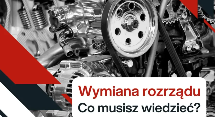Silnik samochodowy z widocznym rozrządem. Dowiedz się, co ile wymieniać rozrząd, by zapewnić bezpieczeństwo i sprawność pojazdu.