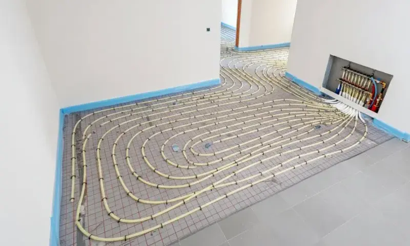Rozdzielacz CO w instalacji ogrzewania podłogowego