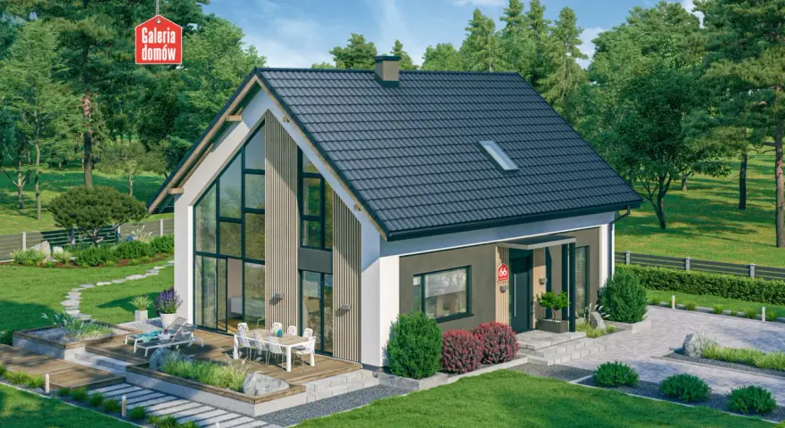 Stałe przeszklenia w domu jednorodzinnym - nowoczesny design i wnętrze pełne światła