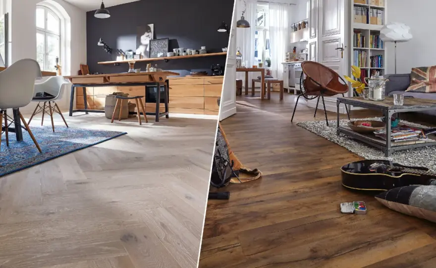 Laminat oder Parkett? Der große Bodenbelag-Vergleich