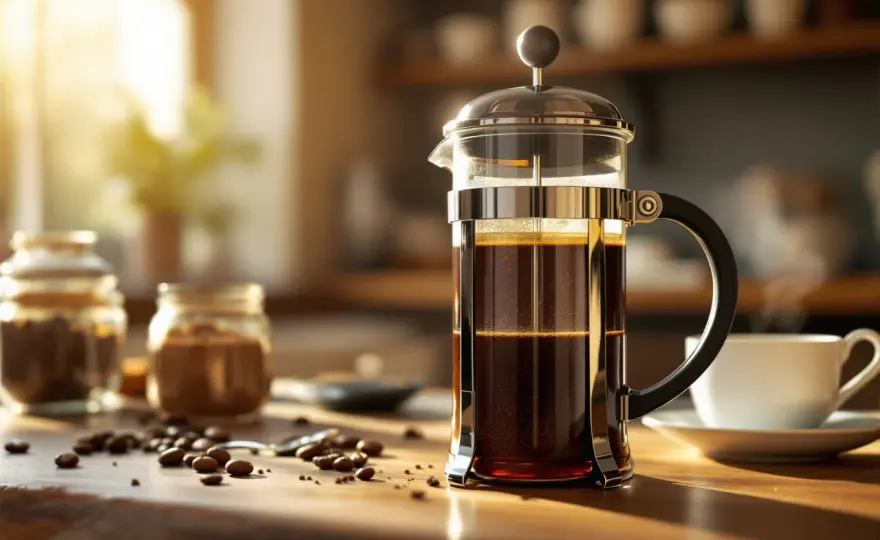 Kawa z French Press – Zaparz idealny napar bez goryczy!